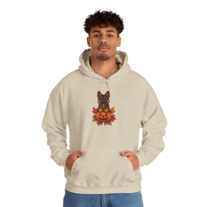 Unisex Heavy Blend™ Hooded Sweatshirt Halloween German Shepherd