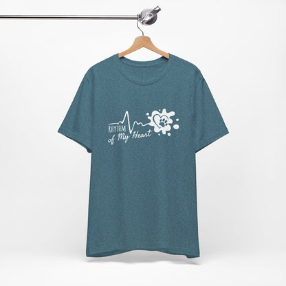 Unisex Jersey Short Sleeve Tee Rhythm of my heart
