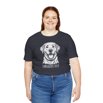 Unisex Jersey Short Sleeve Tee Labradors Rule
